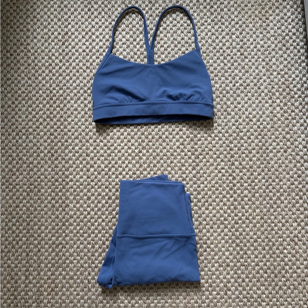 Blue lululemon set
